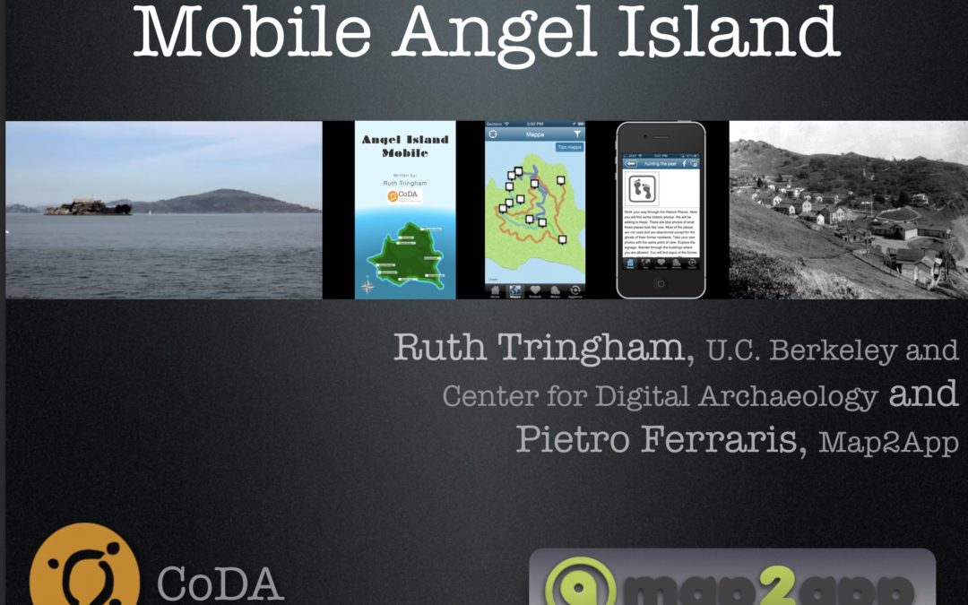 Mobile Angel Island app (2013)