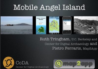 Mobile Angel Island app (2013)